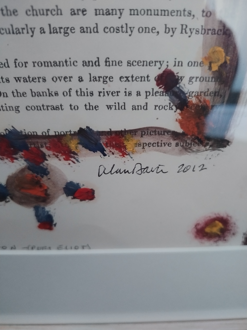 Alan Davie Untitled 2012 Original Ezeldotz