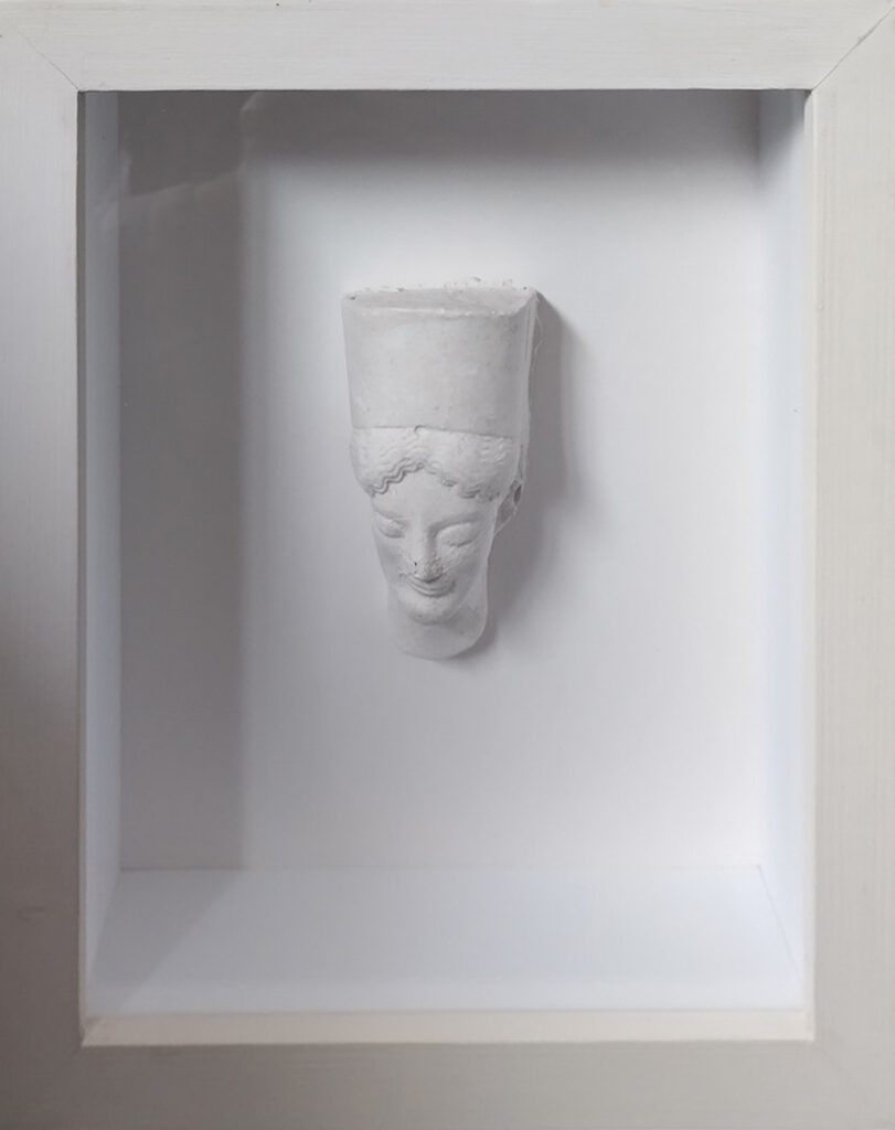 Framed Eduardo paolozzi scupture