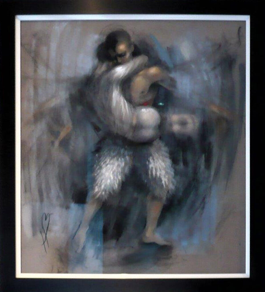 Hazel Bowman Swan Lake Original ballet dancers romantic timeless love figurative man and woman