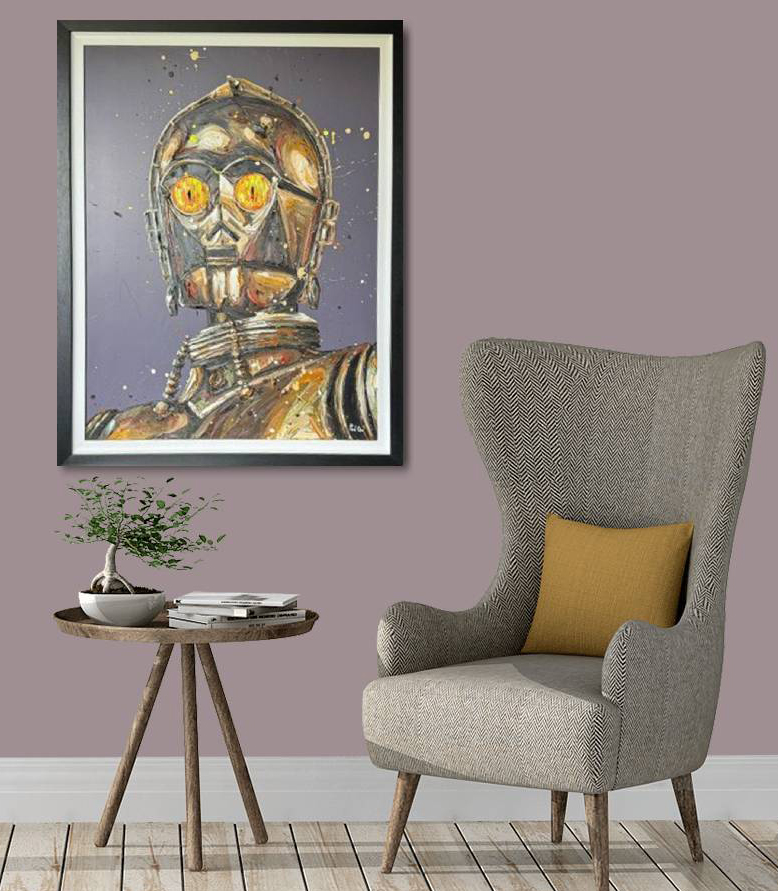 Paul Oz Let The Wookie Win Original Ezeldotz