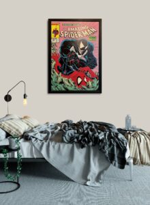 Stan Lee spiderman marvel venom hors commerce rare collectable for sale pop art unique poster film comic