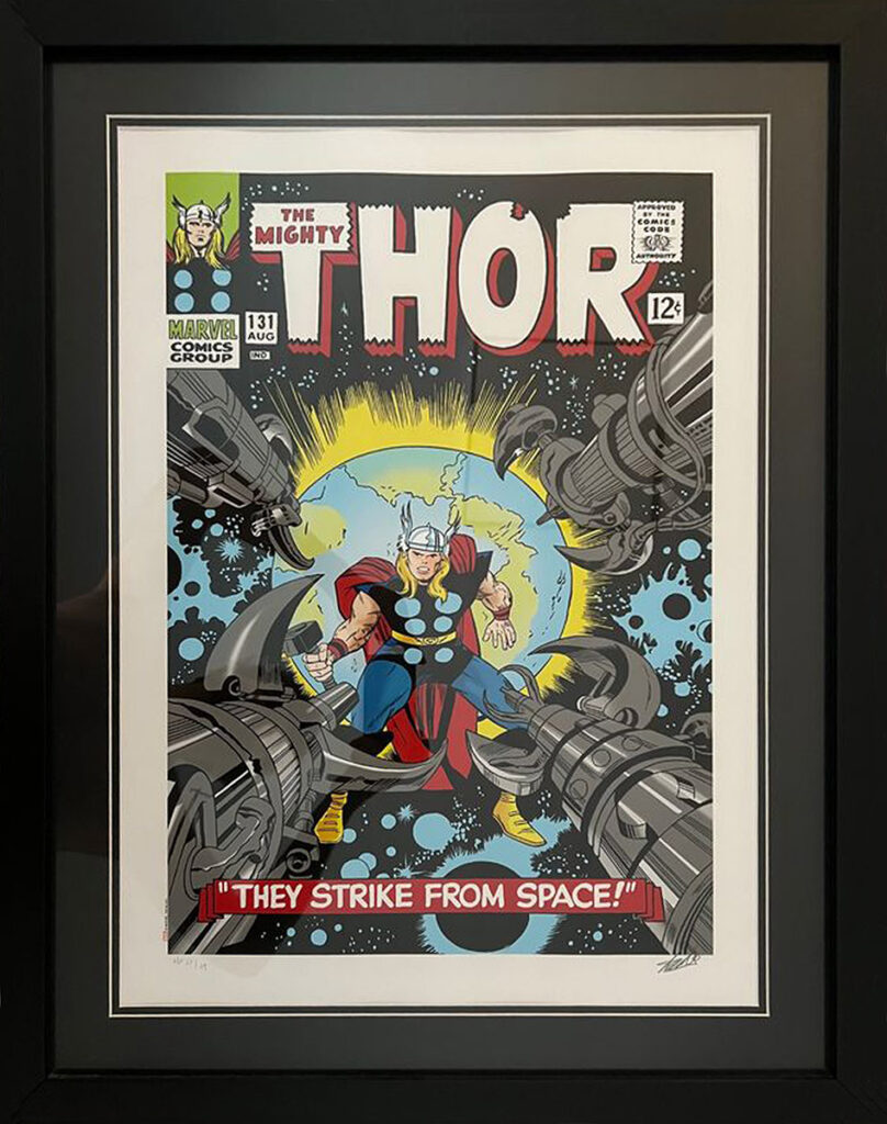 Stan Lee Mighty Thor Marvel DC comic franchise film artist proof edition collectable for sale