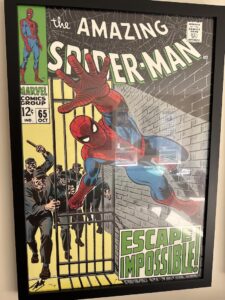 Stan Lee signed Amazing Spider-Man #65 Escape Impossible!