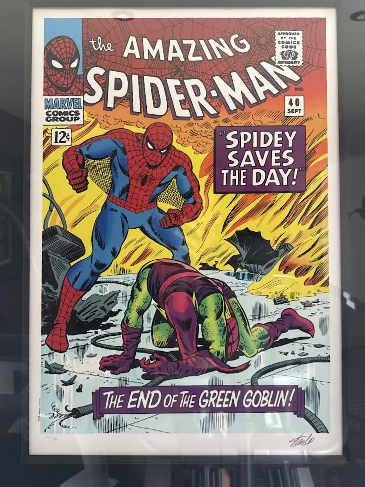 Stan Lee signed Amazing Spider-Man #40 Spidey Saves the Day