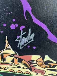 Stan Lee Signature on The Silver Surfer #4 Limited Edition