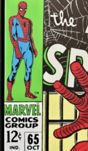 Limited Edition The Amazing Spider-Man issue 65 with Spider-Man detail